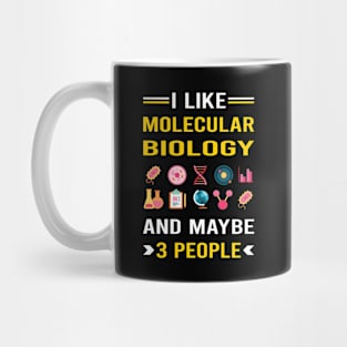 3 People Molecular Biology Biologist Mug